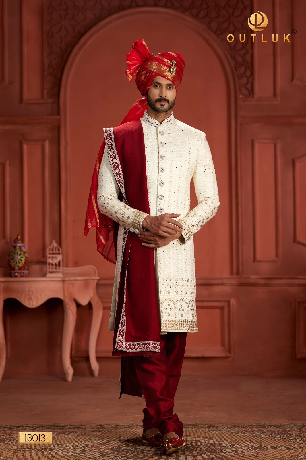 Outluk Wedding Sherwani Vol 13